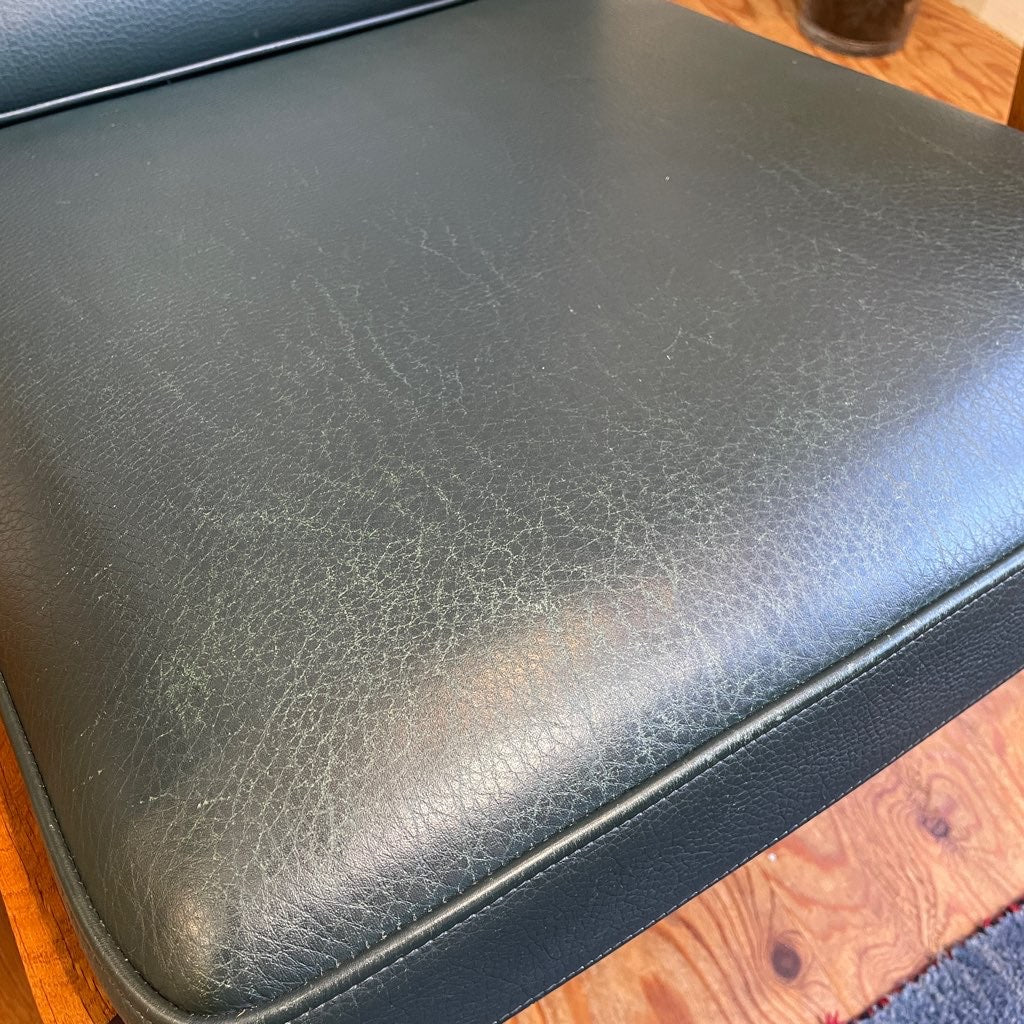 ゲタマ / GETAMA GE290A ハイバックイージーチェア 1Pソファ 限定100周年記念モデル GE290S オットマン付 ハンスJ.ウェグナー 中古