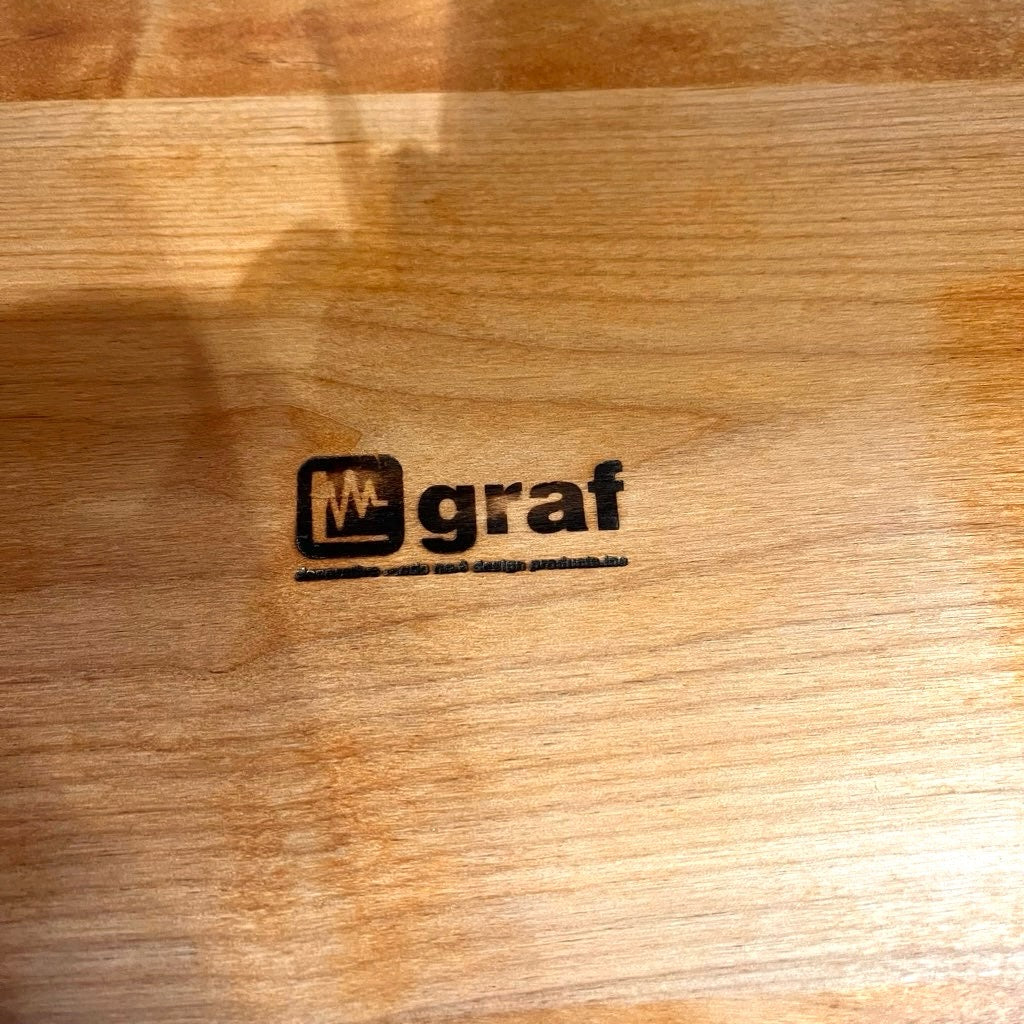 グラフ / graf Narrative シェルフ アイアン アルダー材 オープンラック 中古