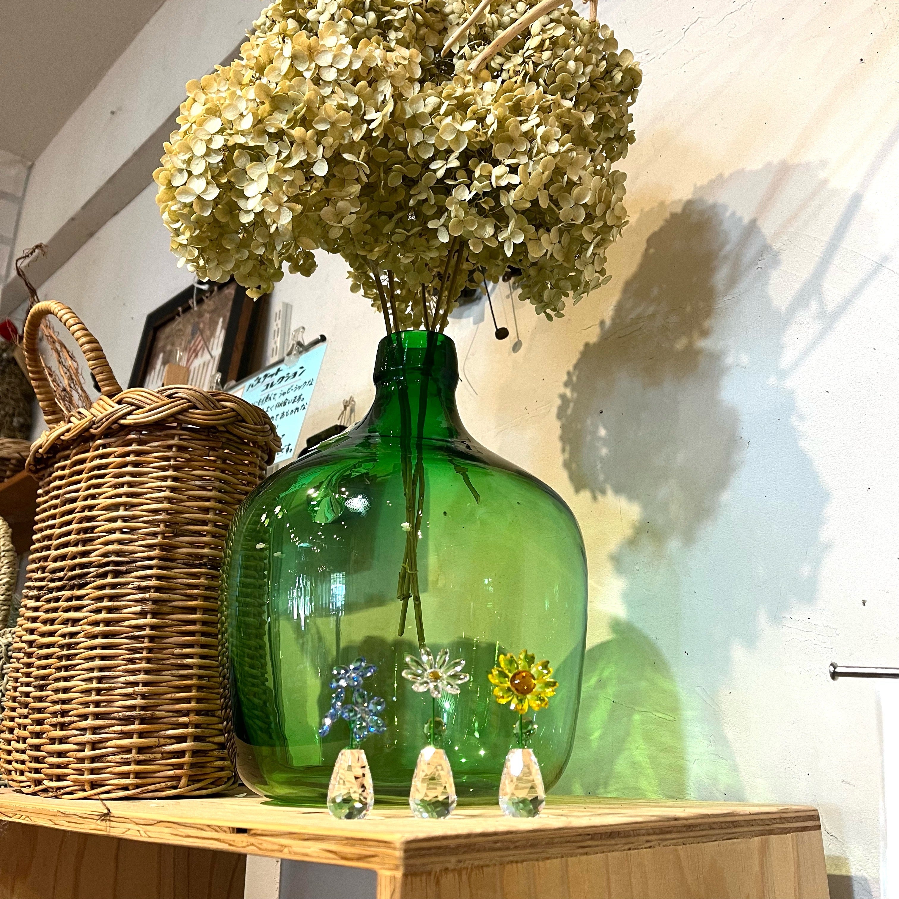 スワロフスキー / SWAROVSKI クリスタルフィギュア FLOWER DREAMS 中古