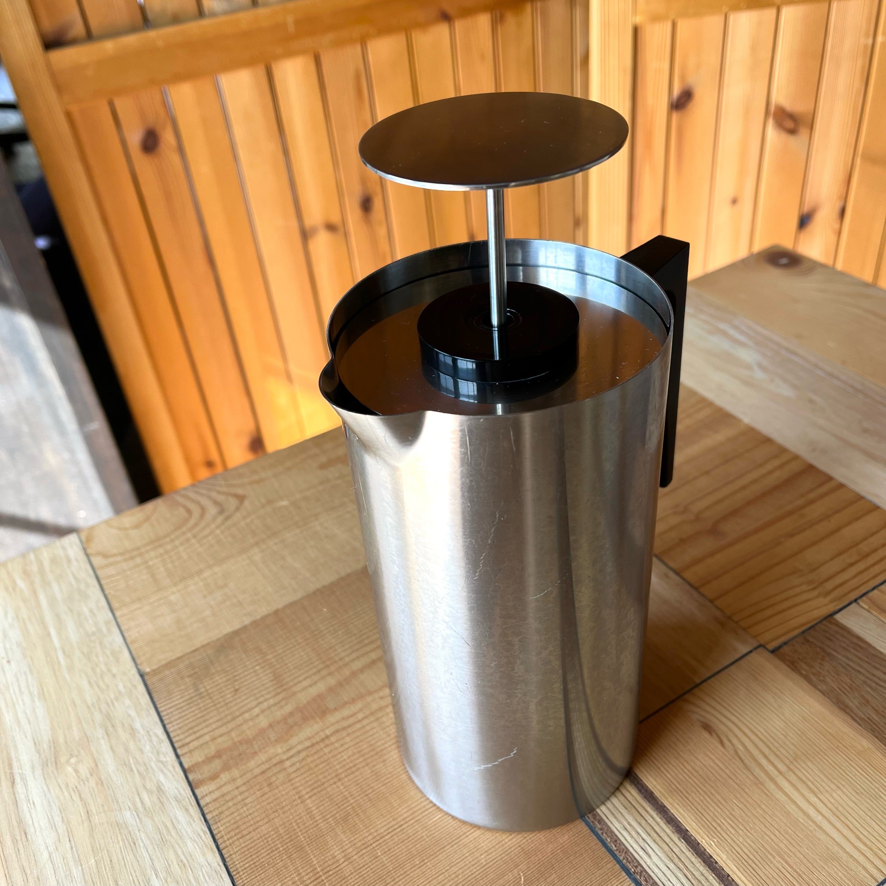 ステルトン / Stelton シリンダライン / Cylinda-Line プレス コーヒーメーカー アルネ・ヤコブセン 中古
