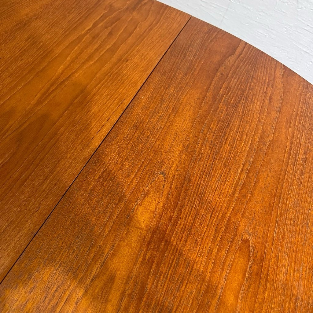 マッキントッシュ / A.H.McIntosh 伸長式ラウンドダイニングテーブル チーク材 ヴィンテージ