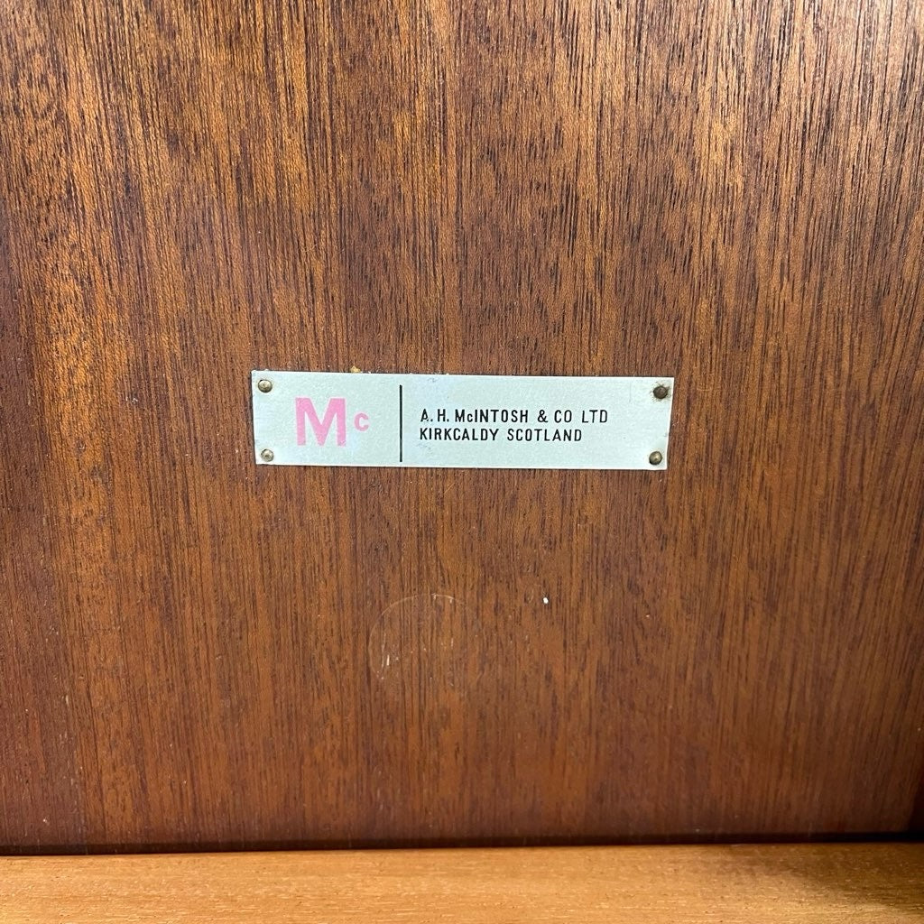 マッキントッシュ / A.H.McIntosh 伸長式ラウンドダイニングテーブル チーク材 ヴィンテージ