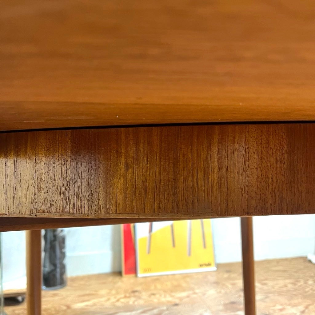 マッキントッシュ / A.H.McIntosh 伸長式ラウンドダイニングテーブル チーク材 ヴィンテージ