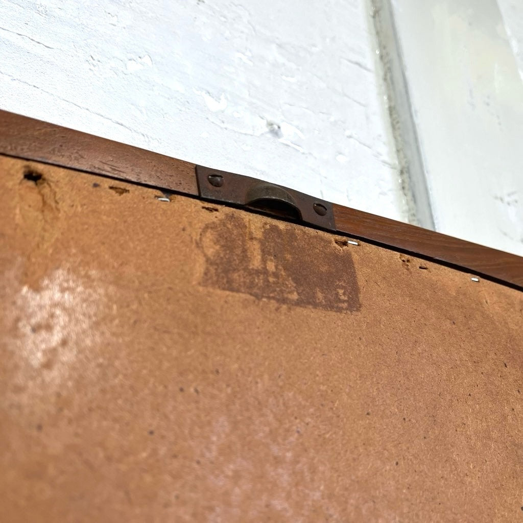 北欧 ローズウッド ウォールミラー 姿見 鏡 デンマーク ヴィンテージ