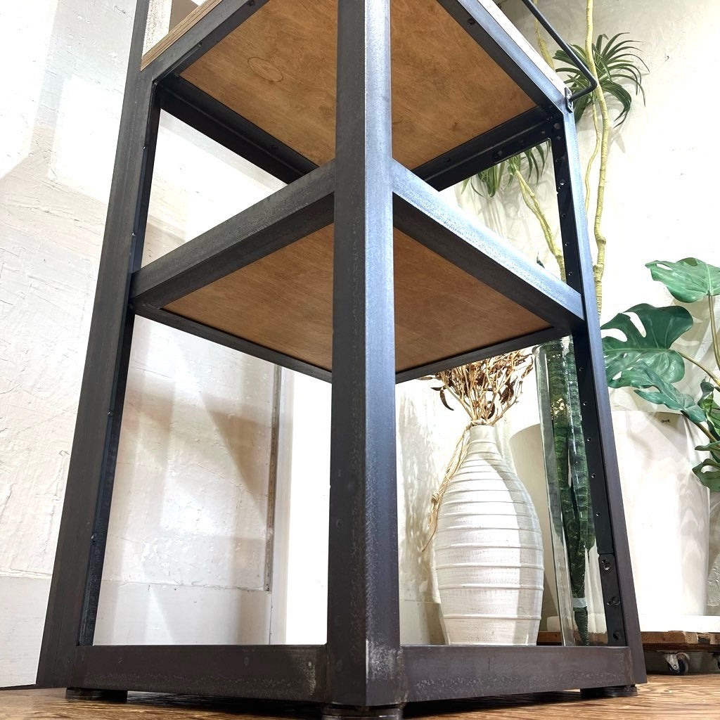 テコラボ / TEKOLABO アイアン シェルフ 【小】 キッチンボード 男部屋 中古