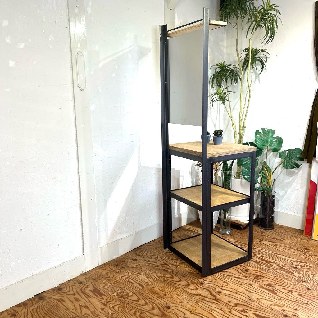 テコラボ / TEKOLABO アイアン シェルフ 【小】 キッチンボード 男部屋 中古