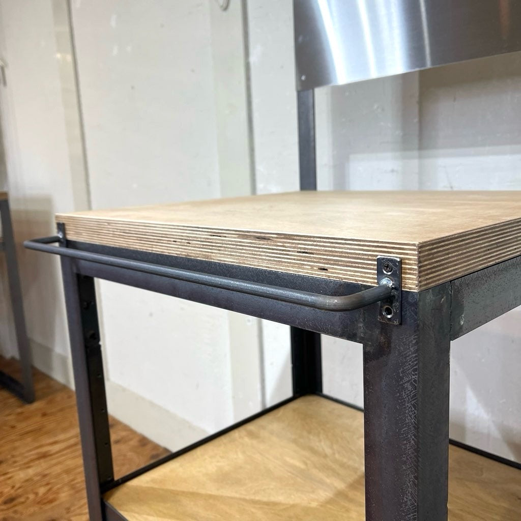 テコラボ / TEKOLABO アイアン シェルフ 【小】 キッチンボード 男部屋 中古