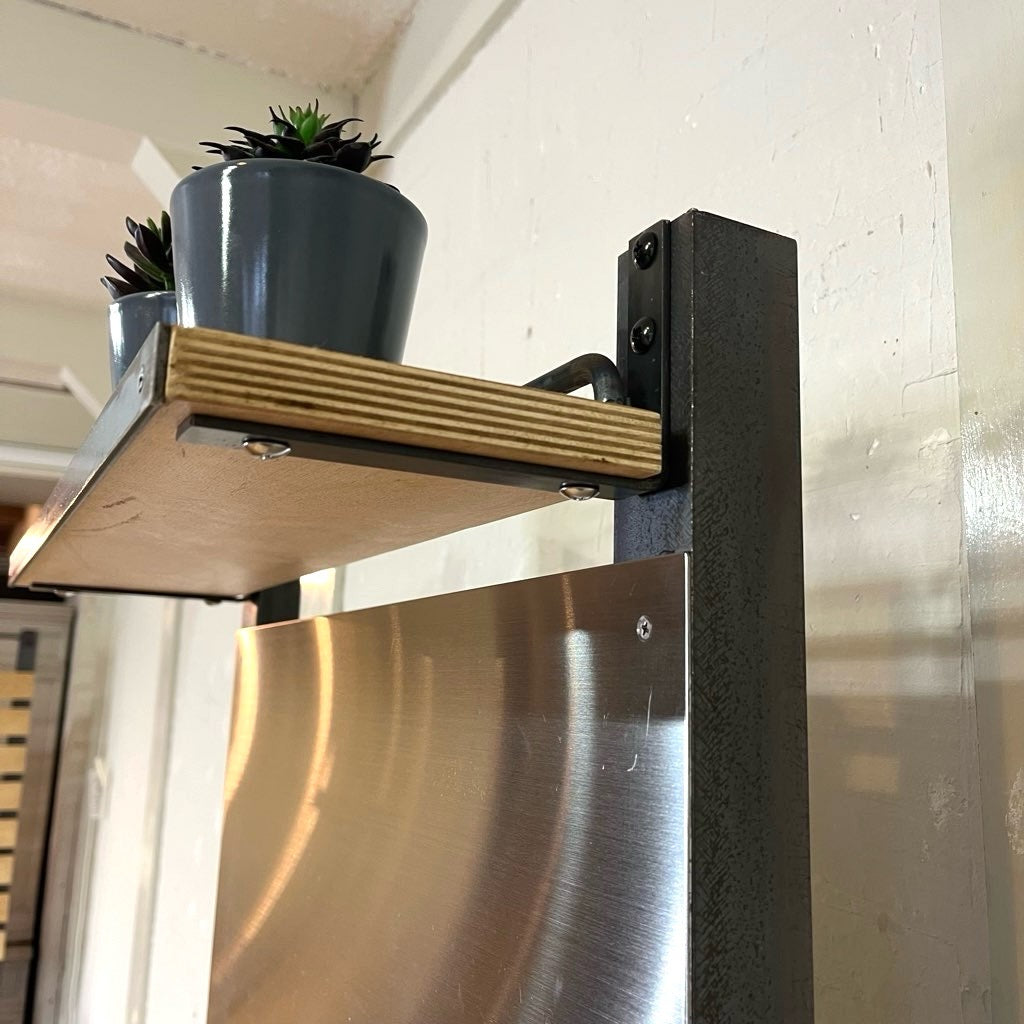 テコラボ / TEKOLABO アイアン シェルフ 【小】 キッチンボード 男部屋 中古