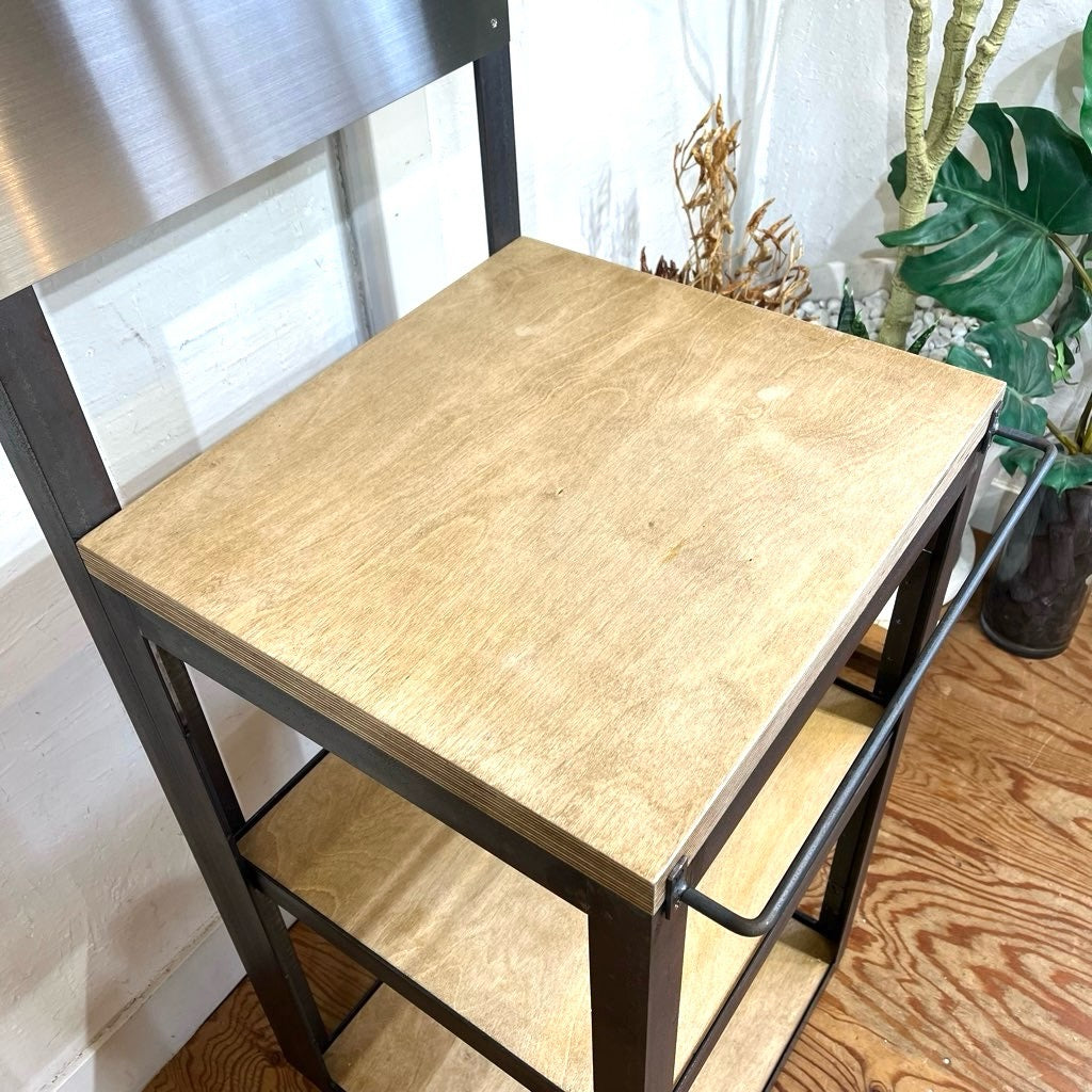 テコラボ / TEKOLABO アイアン シェルフ 【小】 キッチンボード 男部屋 中古