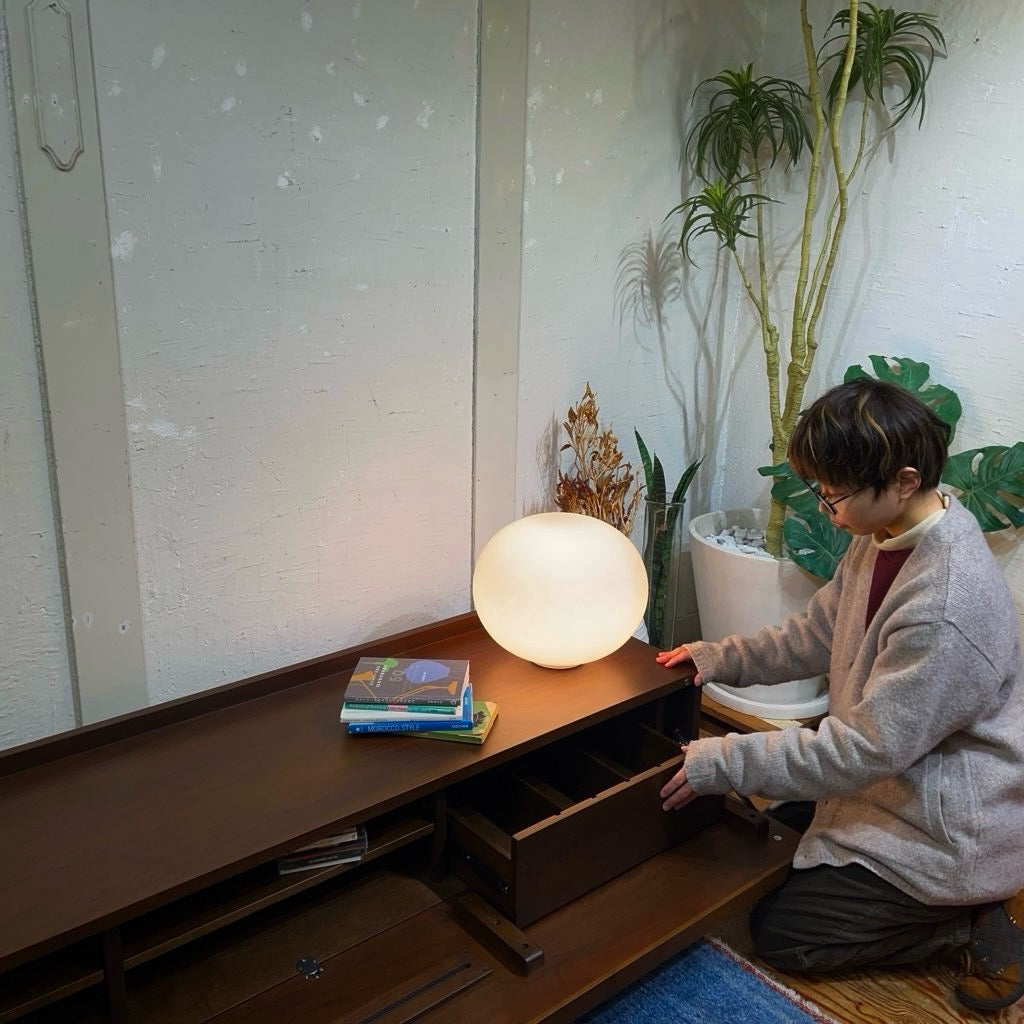 フロス / FLOS グローボール  BASIC 1 ジャスパー・モリソン 照明 テーブルランプ 中古