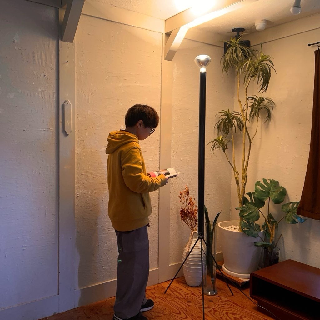 フロス / FLOS ルミナトール / LUMINATOR フロアライト アッキーレ&ピエル・ジャコモ・カスティリオーニ 照明 中古