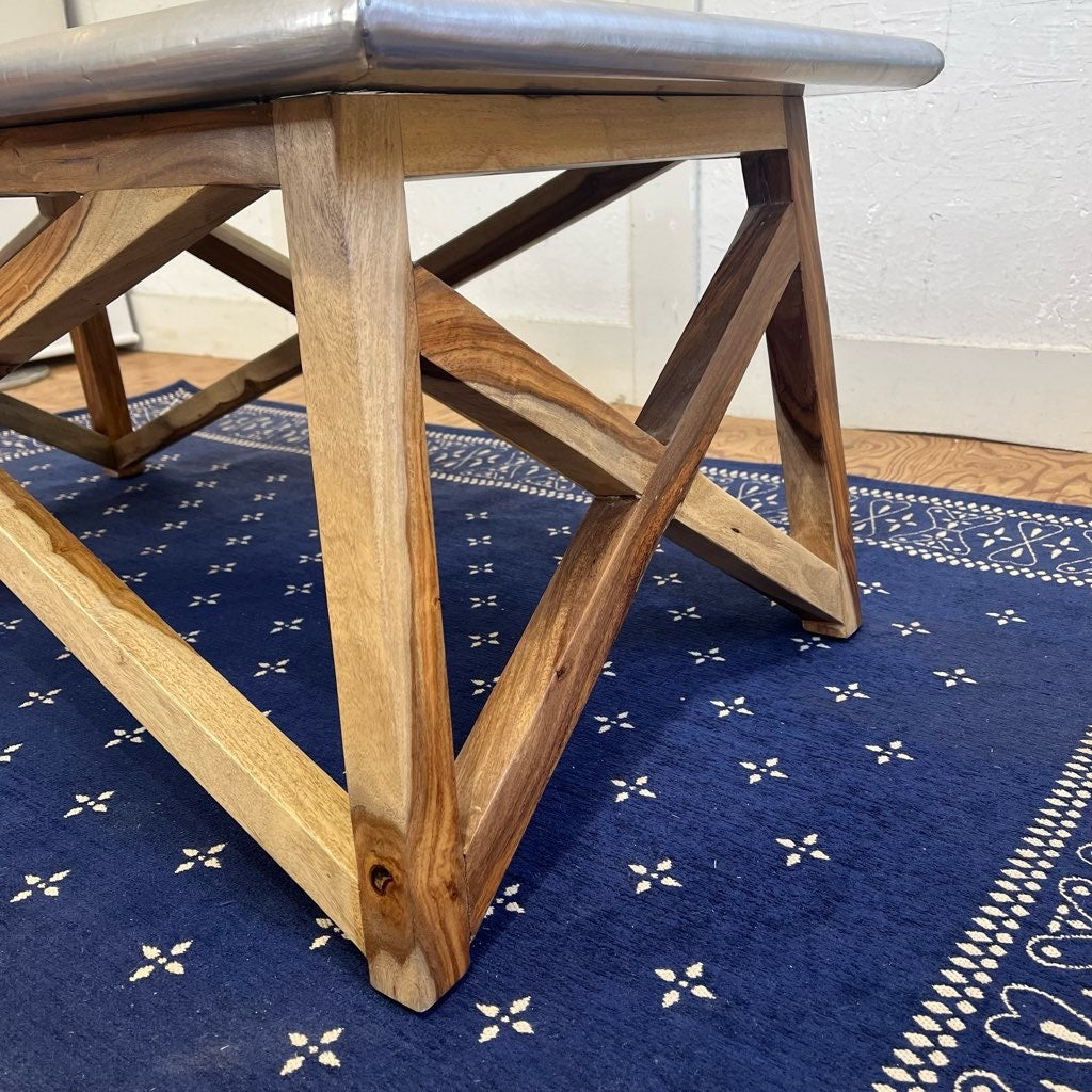 WTW / ダブルティー マーベリックス コーヒーテーブル リビングテーブル アルミニウム 中古