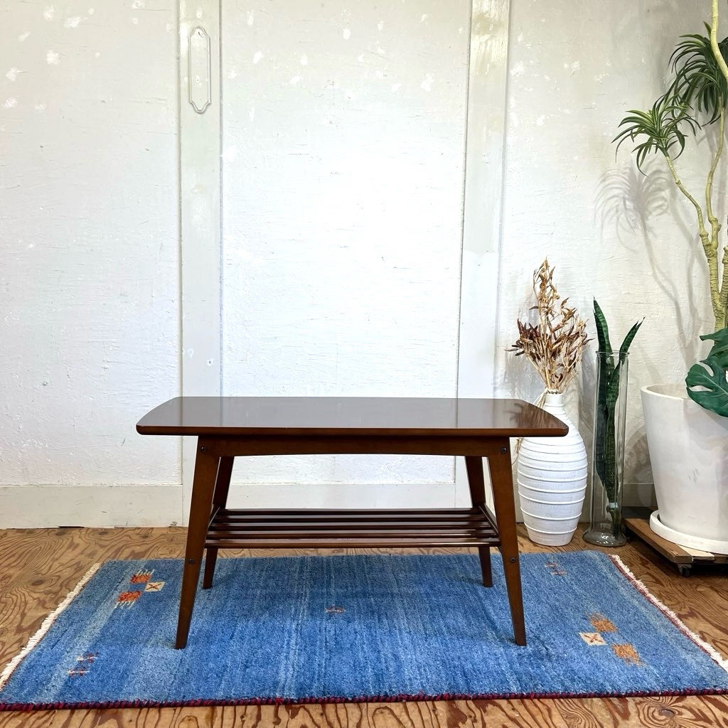 カリモク60 / karimoku60 リビングテーブル 小 モカブラウン 中古