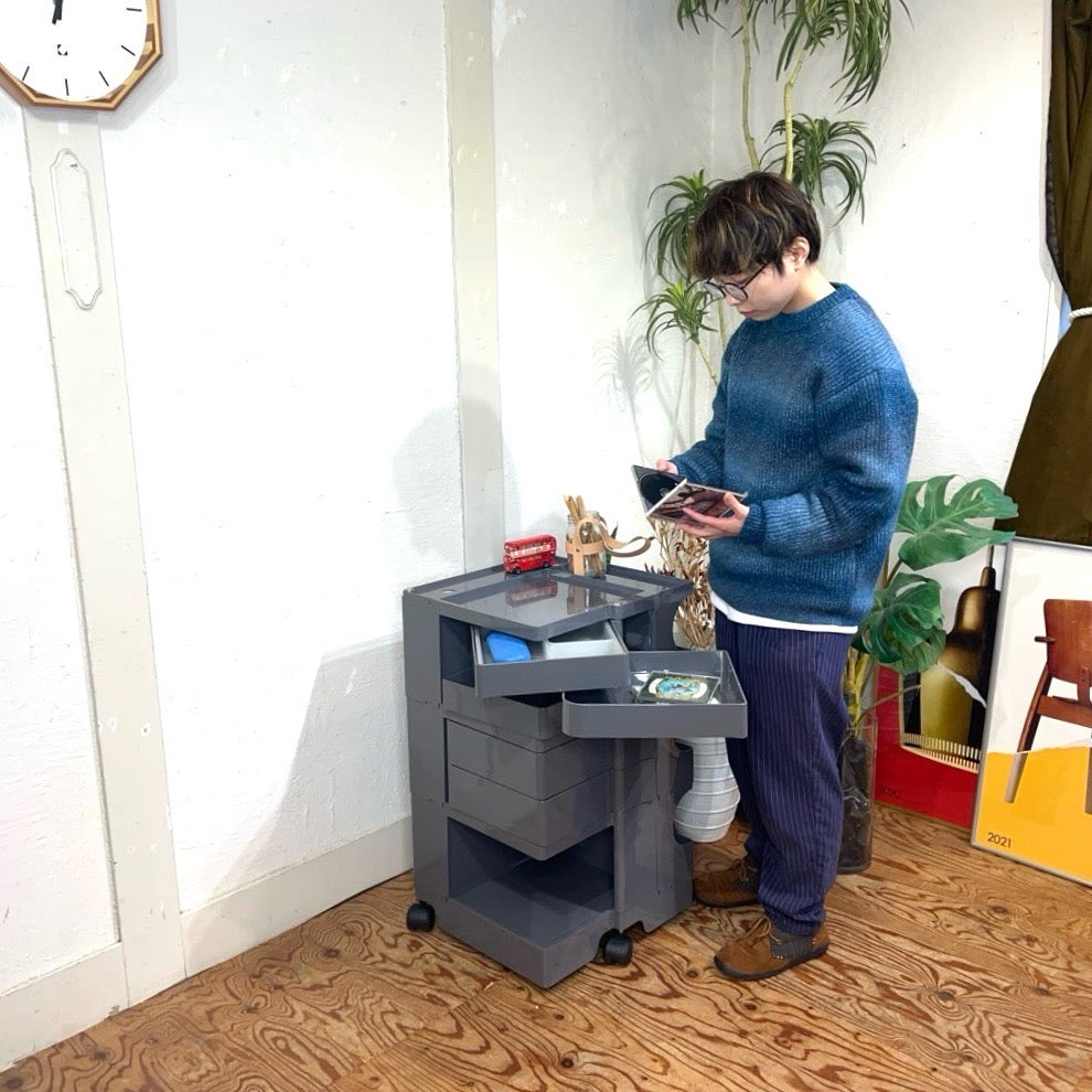 ビーライン / B-LINE ボビーワゴン 3段5トレイ トルネードグレー  中古