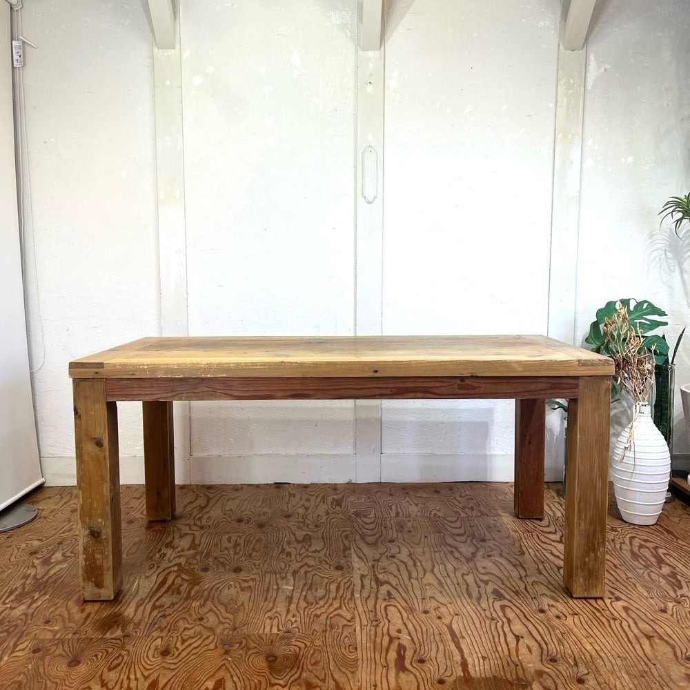 クラッシュゲート /  CRASH GATE ノットアンティークス / Knot antiques デコ ダイニングテーブル 160cm  中古
