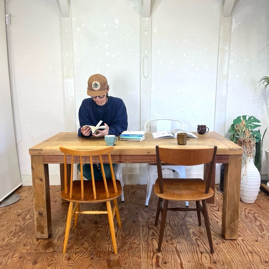 クラッシュゲート /  CRASH GATE ノットアンティークス / Knot antiques デコ ダイニングテーブル 160cm  中古