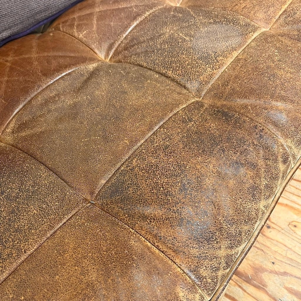 クラッシュゲート /  CRASH GATE オピアムソファ  革張り 3人掛け 中古