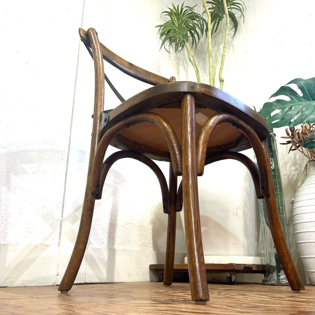 クラッシュゲート /  CRASH GATE ノットアンティークス / Knot antiques クロスバック ダイニングチェア  中古