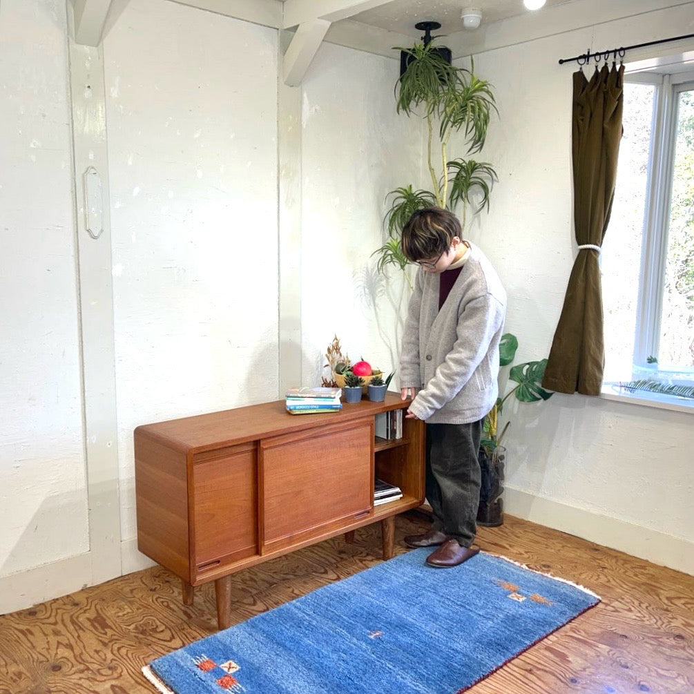 ジャパンヴィンテージ  サイドボード キャビネット チーク材 リメイク