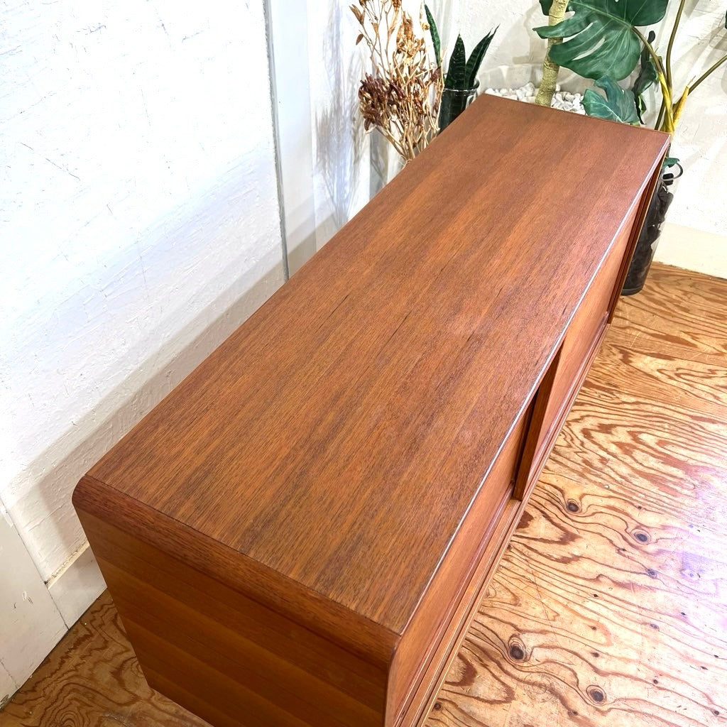 ジャパンヴィンテージ  サイドボード キャビネット チーク材 リメイク