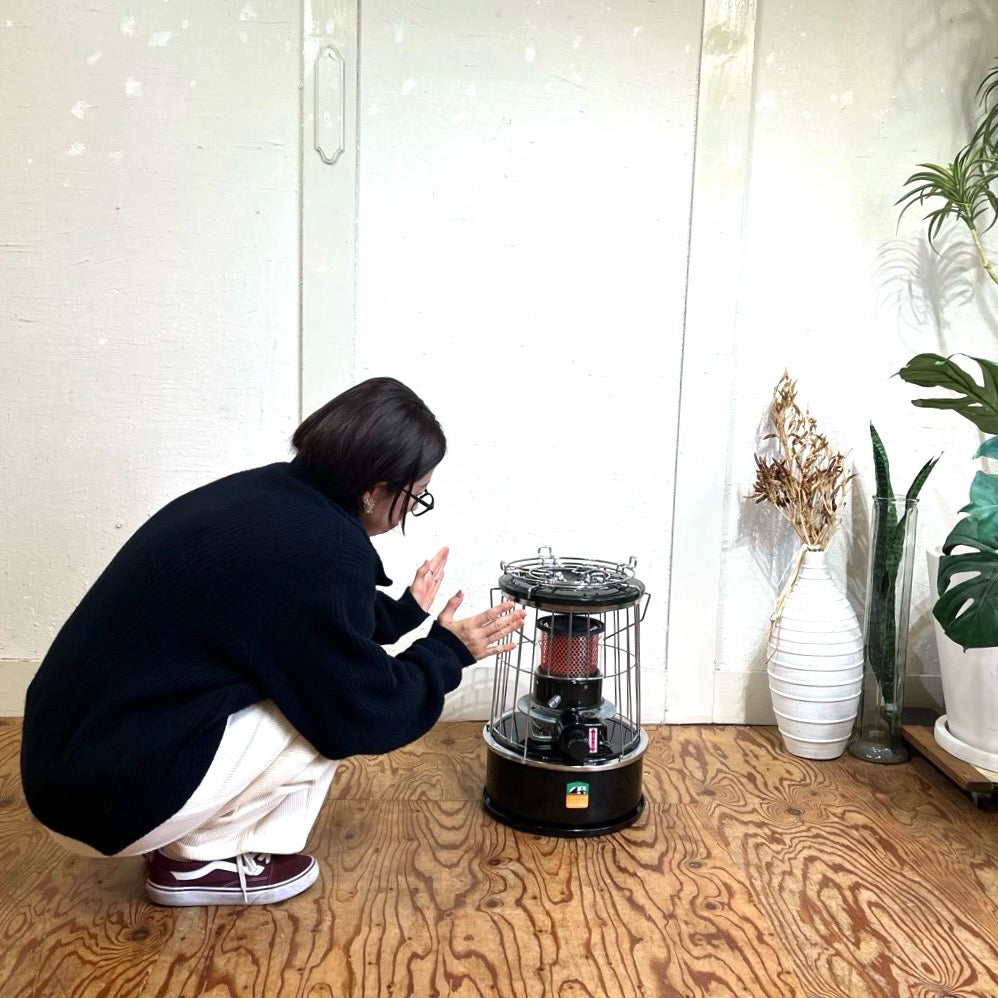 アルパカ / ALPACA ストーブ TS-77A 石油ストーブ 対震自動消火装置 五徳付き 韓国製 中古