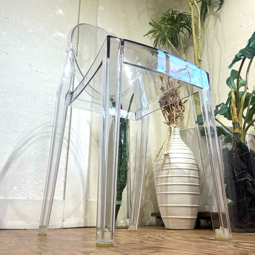 カルテル / Kartell ビクトリアゴーストチェア フィリップ・スタルク  クリア 中古