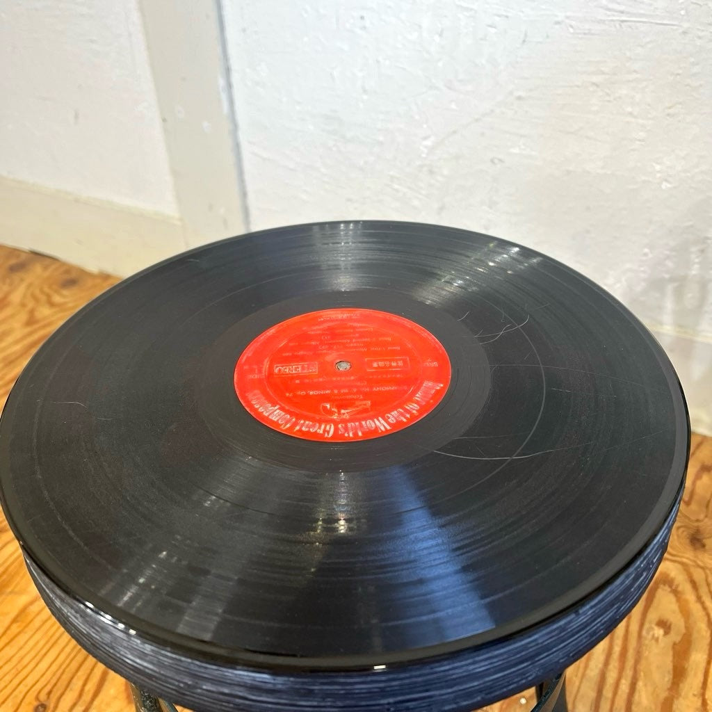 佐藤貢 レコード スツール 椅子 作家物 中古