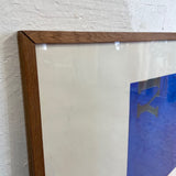 【5】ジャスパージョーンズ/Jasper Johns 1964-1965 ポスター  155×73 木枠 ヴィンテージ