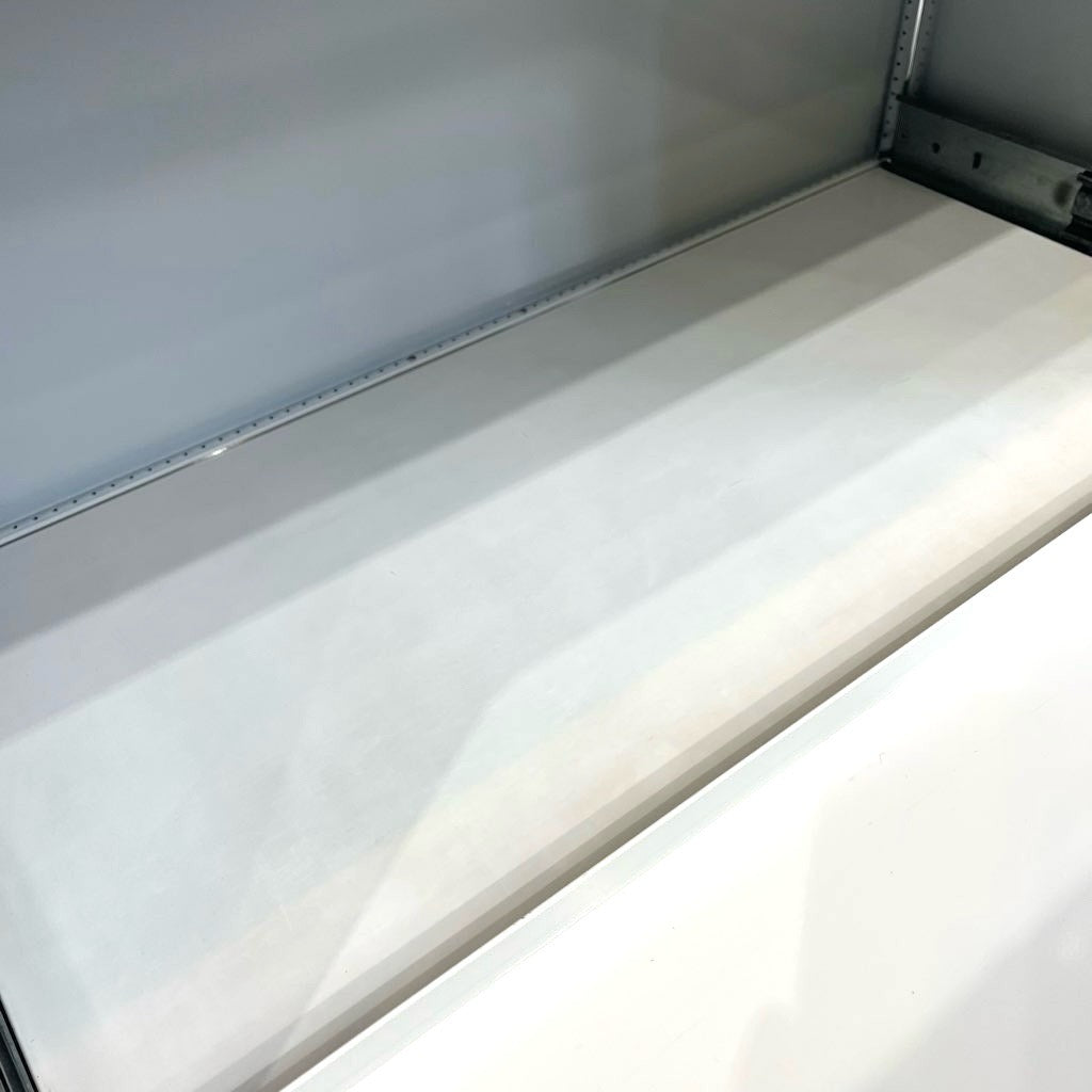 USMハラー / USM Haller モジュラーキャビネット オープンシェルフ 2列3段 エクステンションドア 本棚  中古