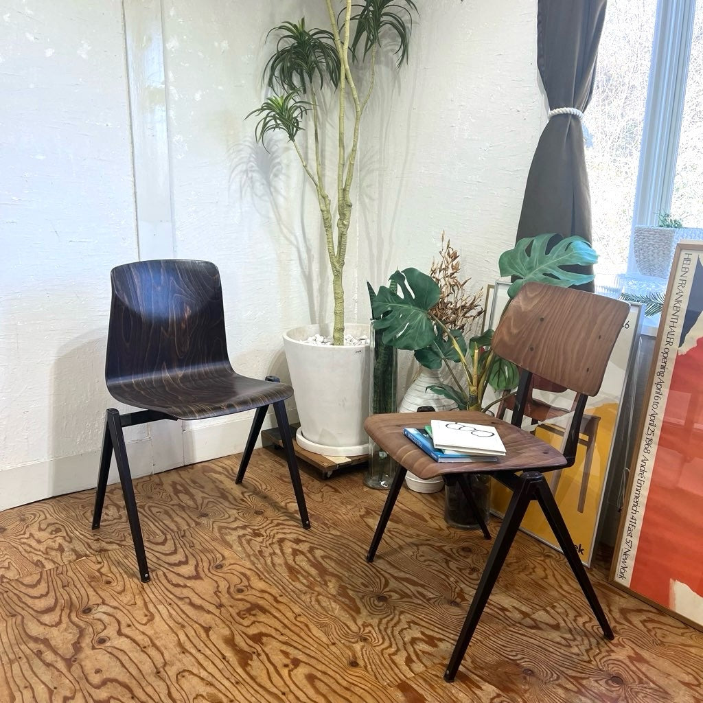 ガルファニタス / GALVANITAS model S22 スタッキングチェア コンパスチェア オランダ ヴィンテージ