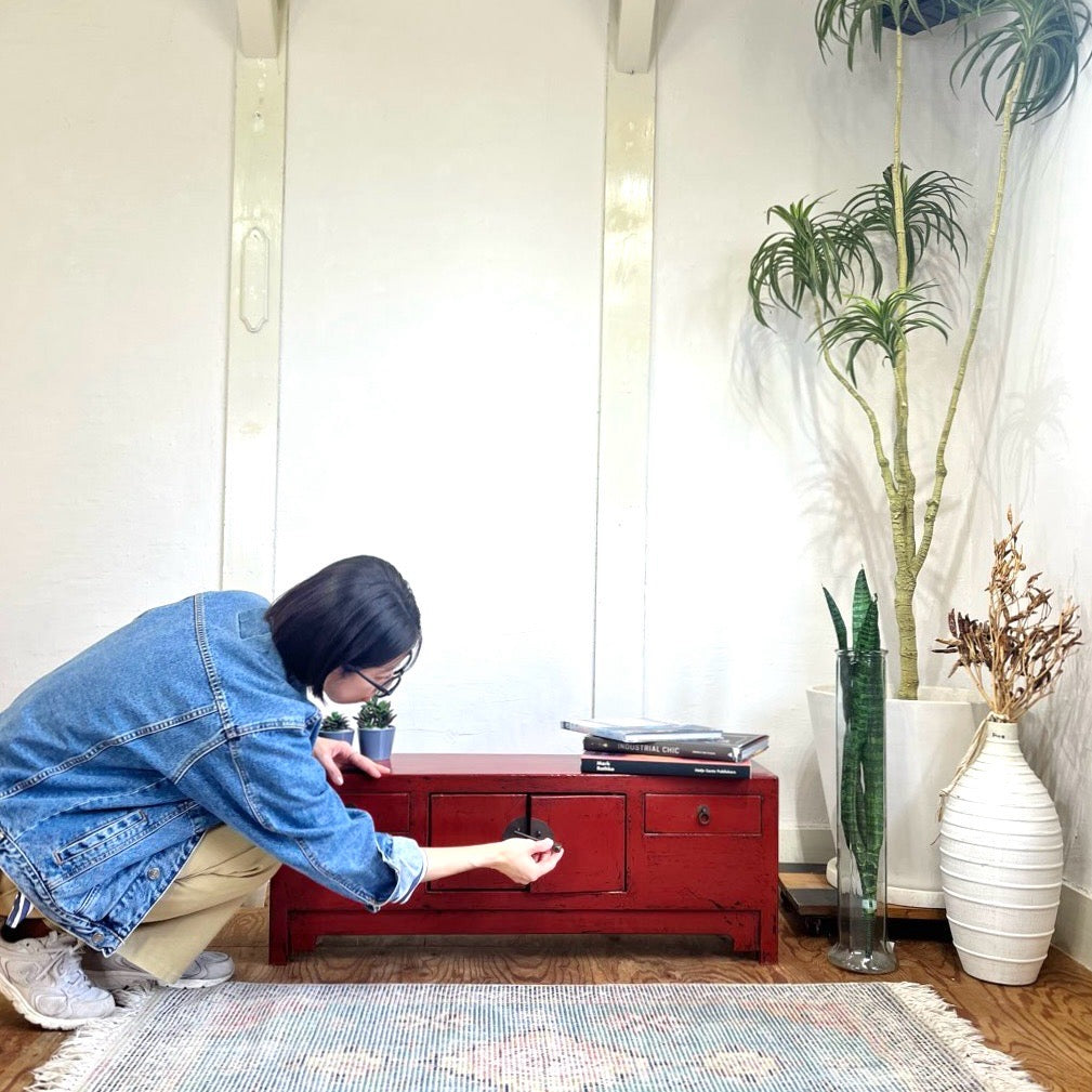 李朝家具 サイドボード キャビネット 朝鮮王朝 中古