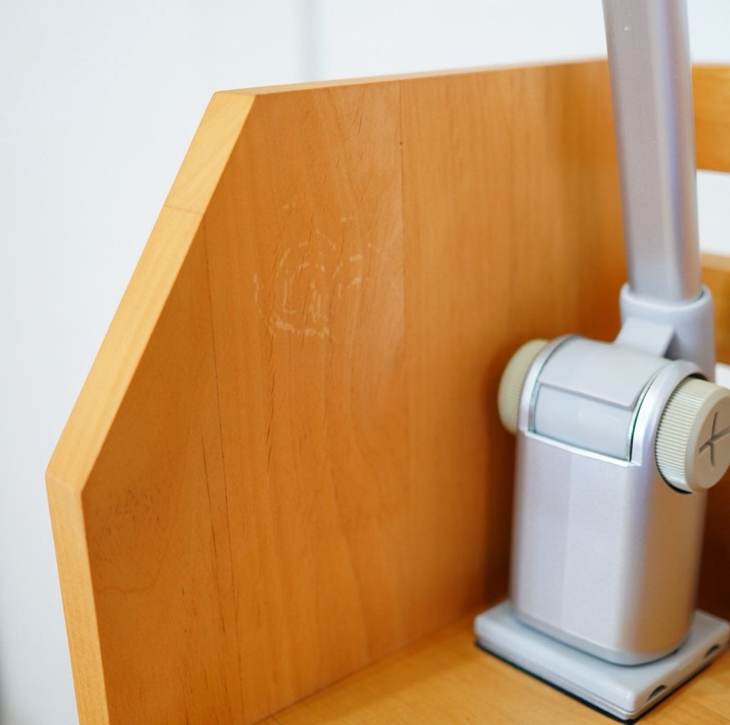 堀田木工 hotta woody ウィンディ / WINDY  デスク ワゴン 上棚 デスクライト 4点セット NA色 勉強机 中古