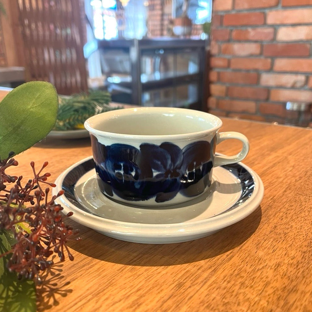 アラビア / ARABIA アネモネ / Anemone コーヒーカップ&ソーサー 北欧 ヴィンテージ