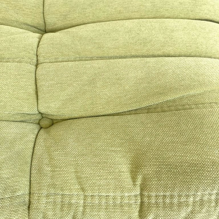 リーン・ロゼ / ligne roset トーゴ パフ オットマン グリーン 中古