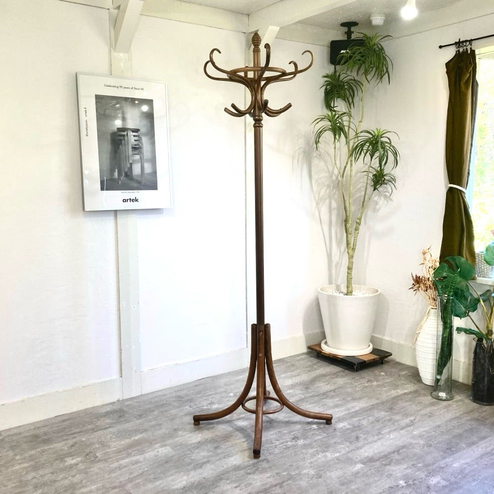 曲木 ポールハンガー 中古