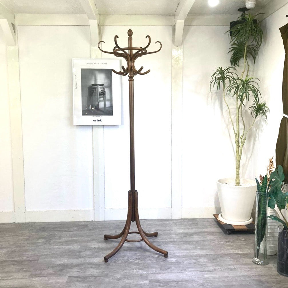 曲木 ポールハンガー 中古