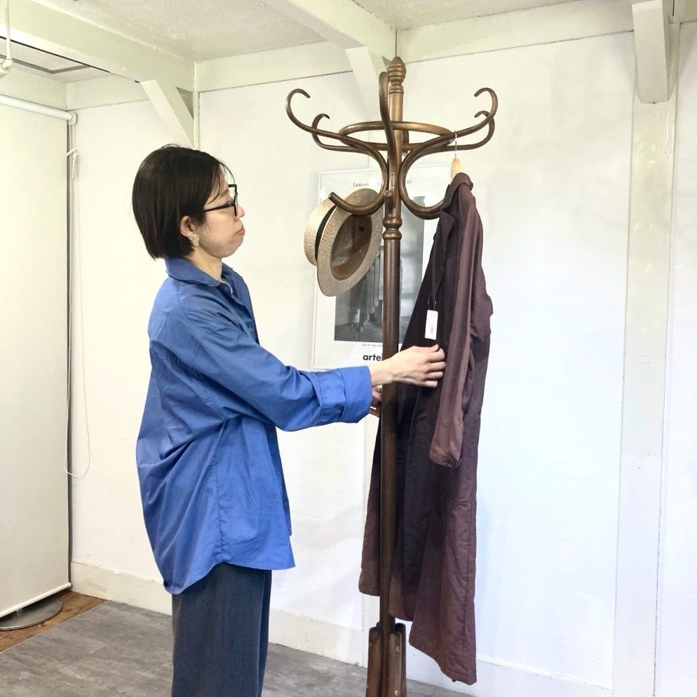 曲木 ポールハンガー 中古