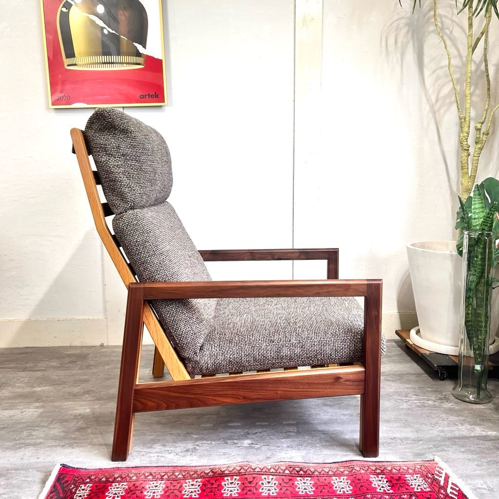 木馬舎 / komaya ハイバックユニットソファ スリムアーム 1人掛け 中古