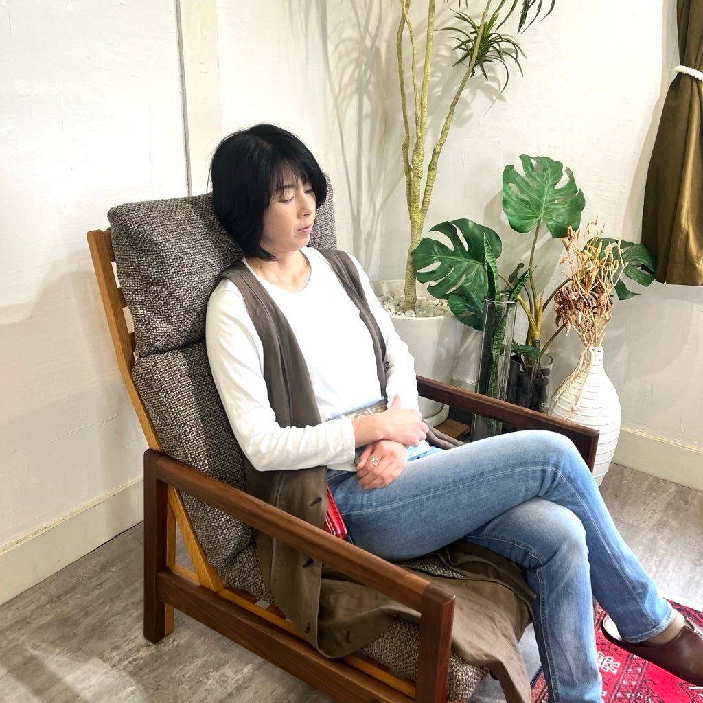 木馬舎 / komaya ハイバックユニットソファ スリムアーム 1人掛け 中古