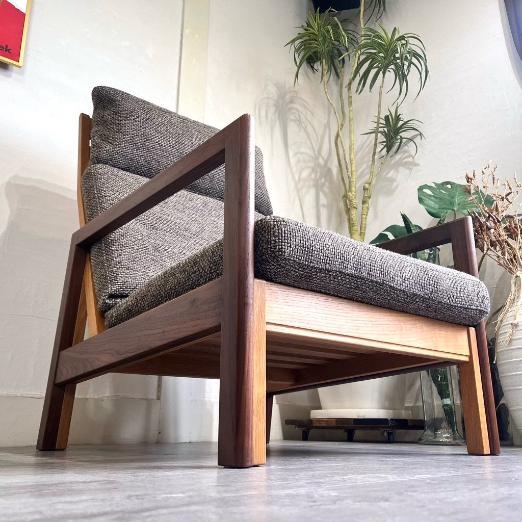 木馬舎 / komaya ハイバックユニットソファ スリムアーム 1人掛け 中古