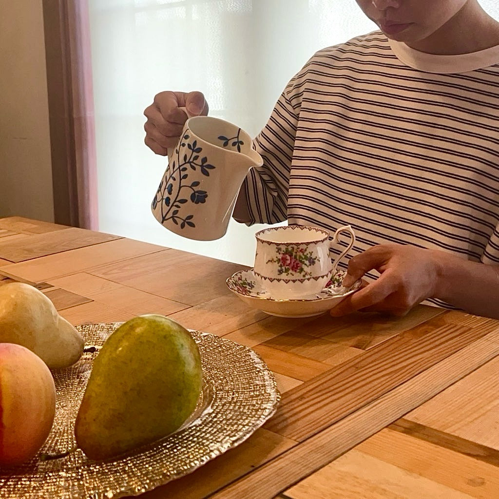 ロイヤルアルバート / ROYAL ALBERT プチポワン カップ&ソーサー 英国 ヴィンテージ