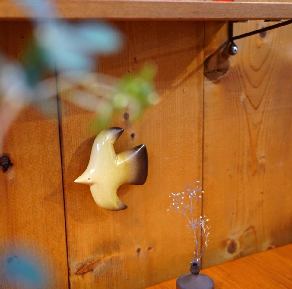 バーズワーズ / BIRDS' WORDS ウォールバード / WALL BIRD イエロー XSサイズ