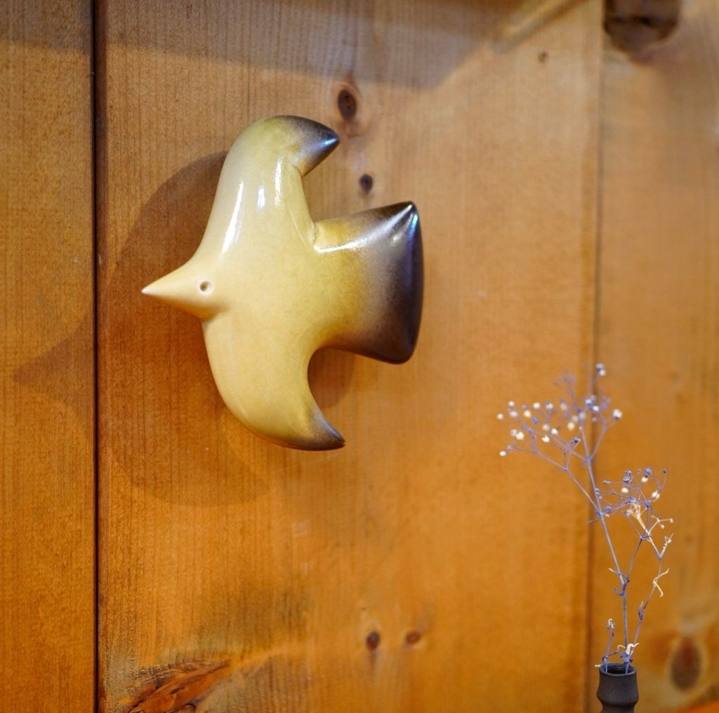 バーズワーズ / BIRDS' WORDS ウォールバード / WALL BIRD イエロー XSサイズ