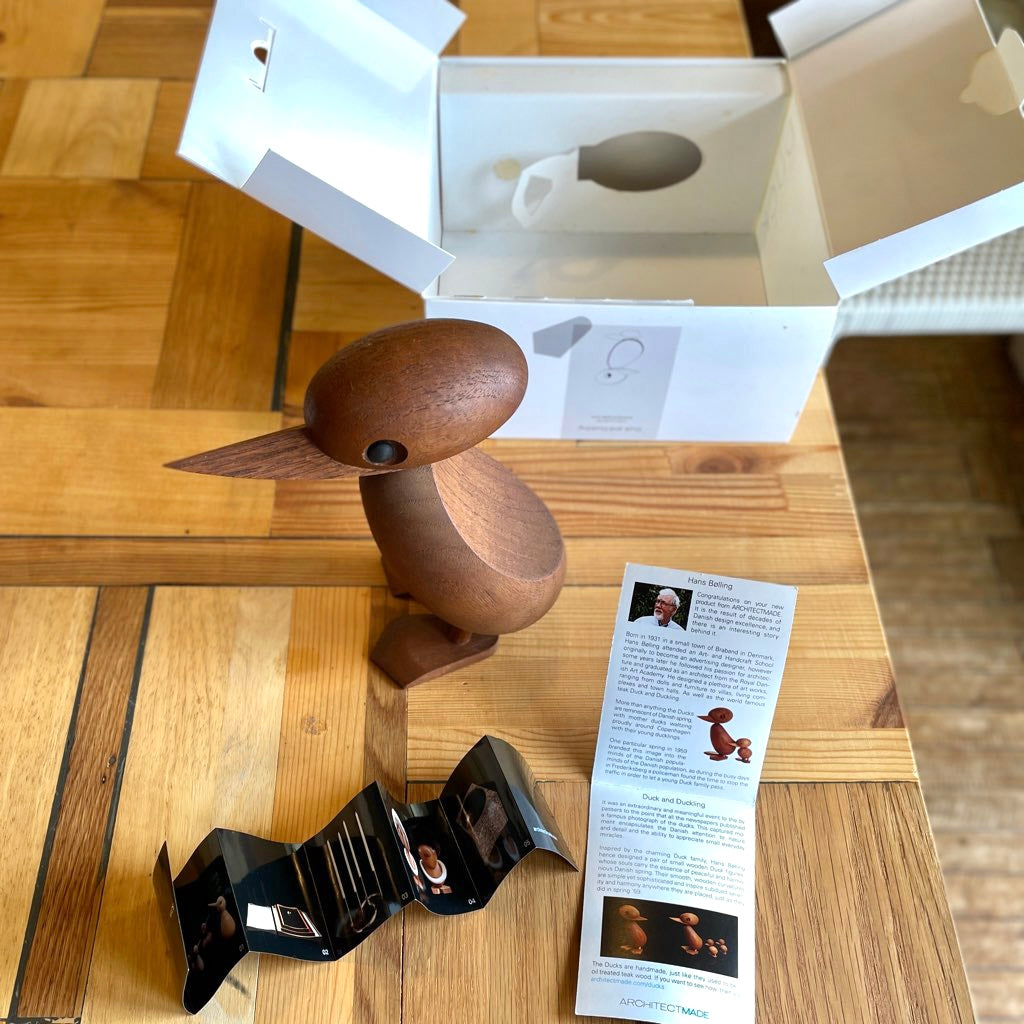 アーキテクトメイト / ARCHITECTMADE ダック (大)木のオブジェ 北欧デンマーク