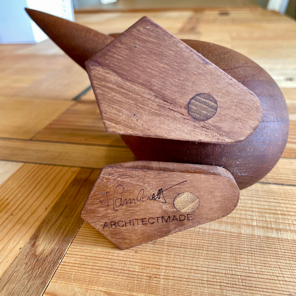 アーキテクトメイト / ARCHITECTMADE ダック (大)木のオブジェ 北欧デンマーク