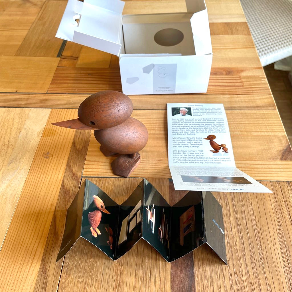 アーキテクトメイト / ARCHITECTMADE ダックリング (小)木のオブジェ 北欧デンマーク