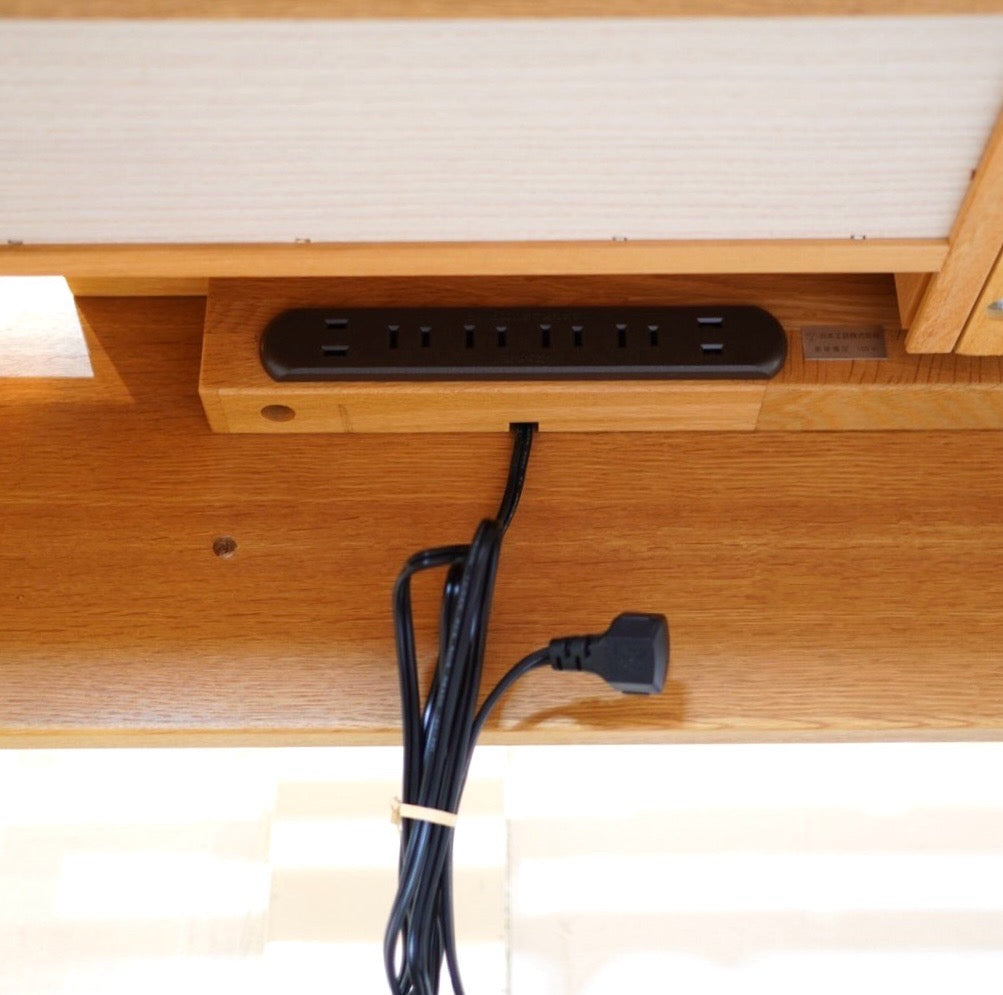 浜本工芸 学習机 NO.74&デスクチェア セット ブルー 高さが変えられる勉強机