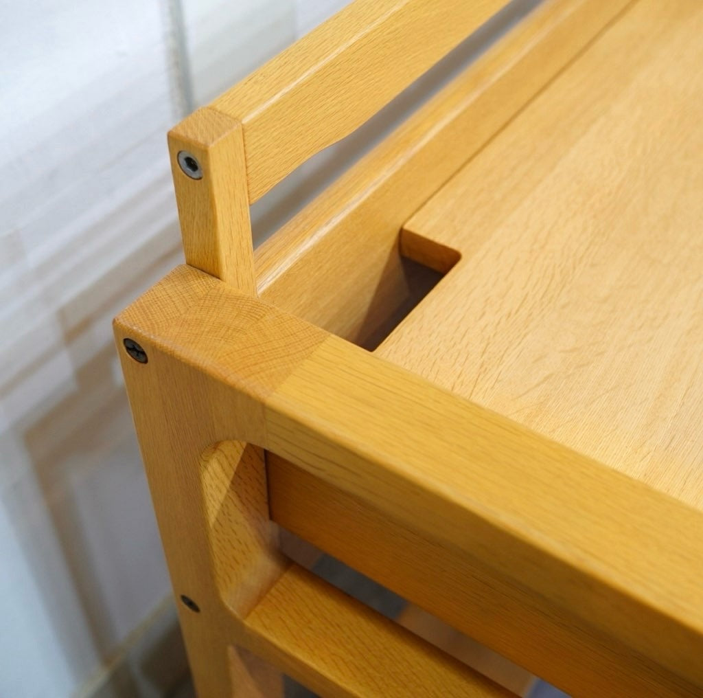 浜本工芸 学習机 NO.74&デスクチェア セット ブルー 高さが変えられる勉強机