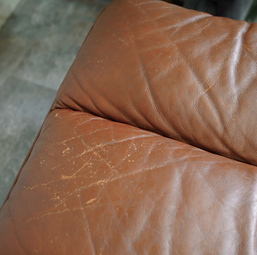 モビリア / mobilia デセデ オットマン 本革 ヴィンテージ