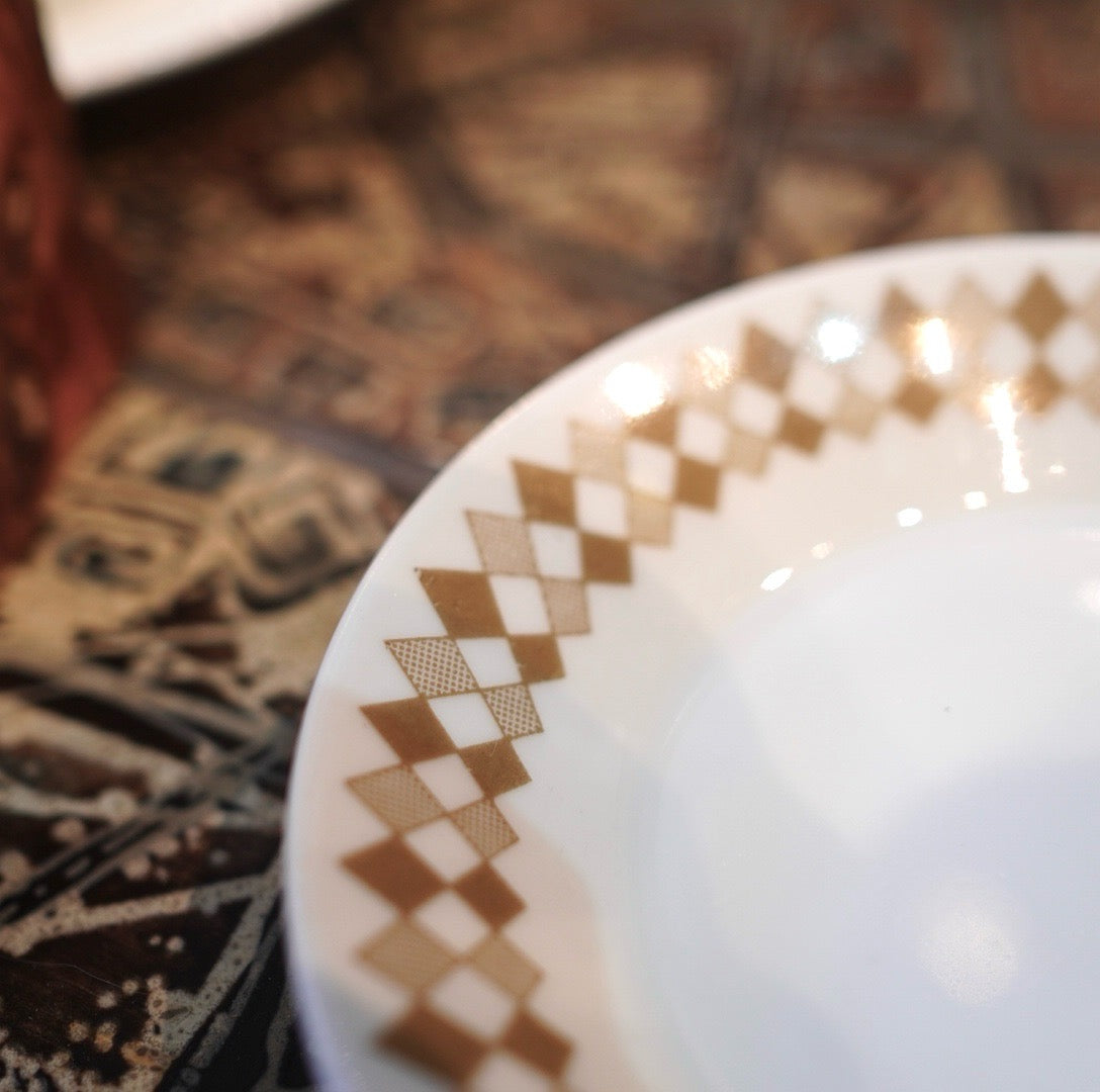 アラビア / ARABIA レヴォントュリ / Revontuli デミタスカップ&ソーサー イエロー ヴィンテージ